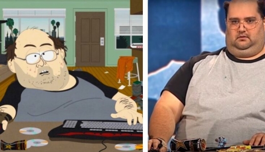 Muerto famoso Tío de South Park — cosplayer Jarod Nandin