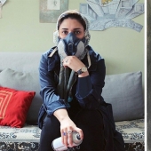 Mujeres y guerra: conmovedoras obras de la primera artista de graffiti afgana Shamsia Hassani