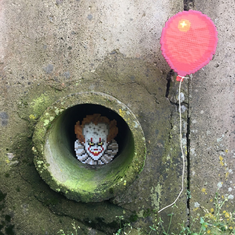 My dear, you have Putin Mick-sue top class: the Swedish artist produces pixel heroes in the real world