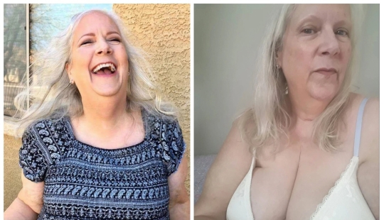 Naughty widow: 64-year-old pensioner started selling her photos on an adult website