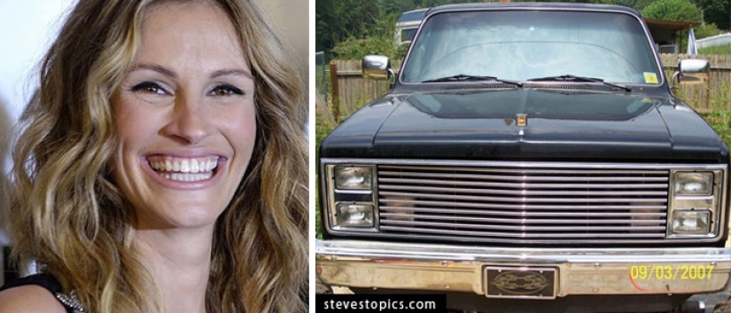 New flash mob on Twitter: celebrities are compared to cars New flash mob on Twitter: celebrities are compared to cars