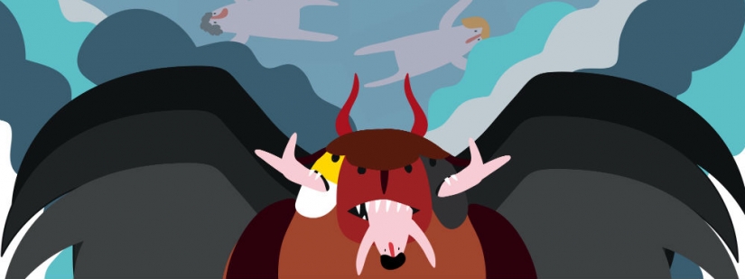 Nine circles of Hell in detail: Italian designers have created an interactive map of hell based on the work of Dante