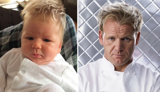 Niños que parecen celebridades Niños que parecen celebridades