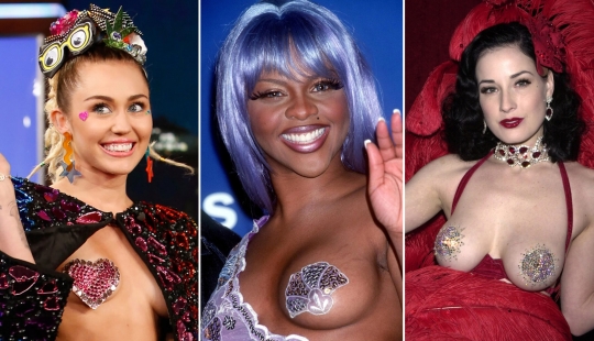 Nipple patches: the new hot trend was to the taste of glamorous stars and their fans