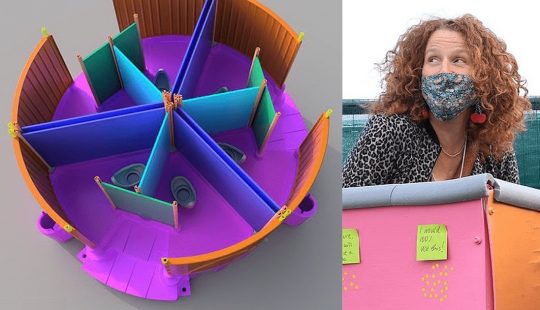 No hay colas en el baño de mujeres! En Gran Bretaña, inventaron un urinario femenino No hay colas en el baño de mujeres! En Gran Bretaña, inventaron un urinario femenino