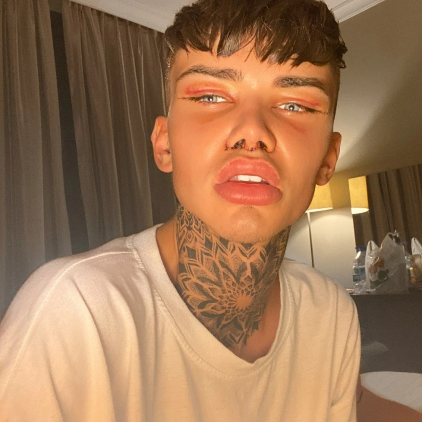 No hay un límite: el Británico transformó el exterior para que parezca un filtro de Instagram