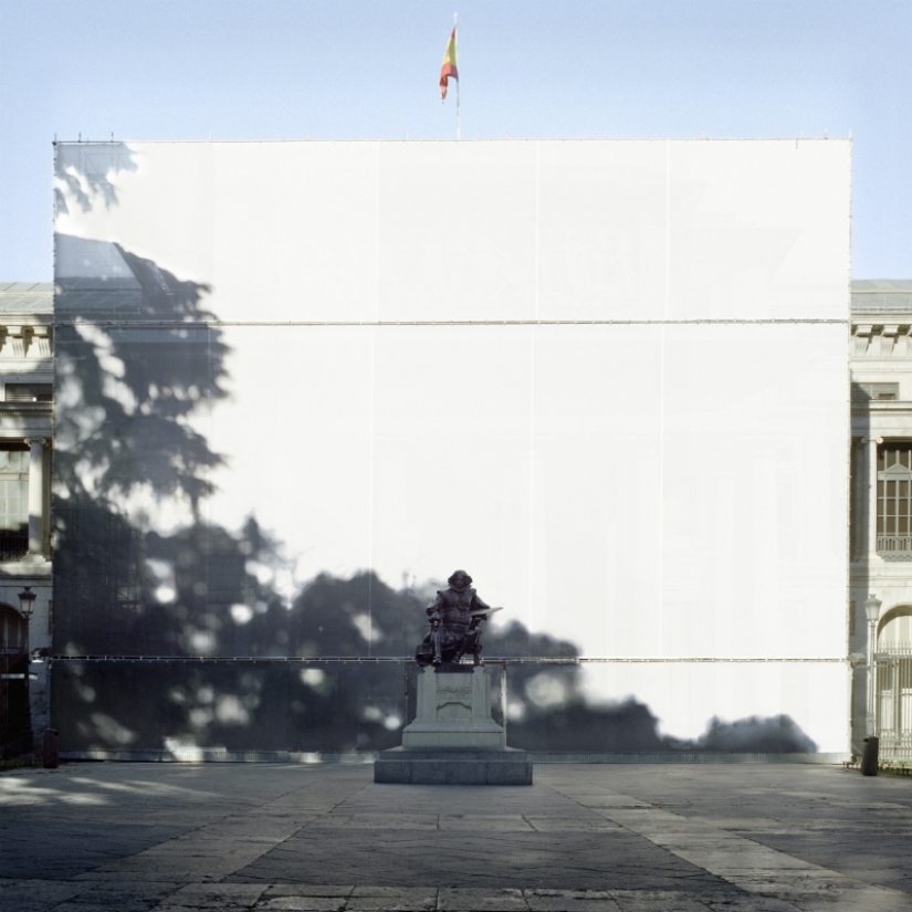 "¡No tienes Adblock!": el artista imaginó cómo sería la vida sin publicidad