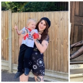 Not a prostitute, but the style is like this: trolls insult a young mother because of revealing outfits