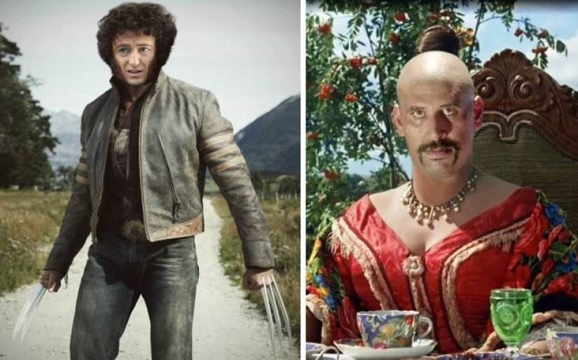 Nueva kinkorati de Klod Mande, photoshop genio de Kazan