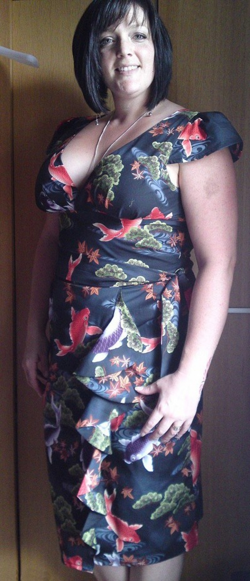 Of the 115-pound mother who loves to eat, the champion in bodybuilding