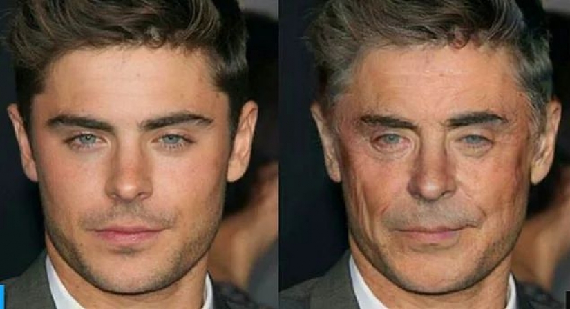 "Oh, how wrinkled!": how Western stars will look in old age