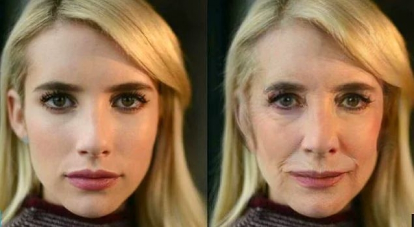 "Oh, how wrinkled!": how Western stars will look in old age