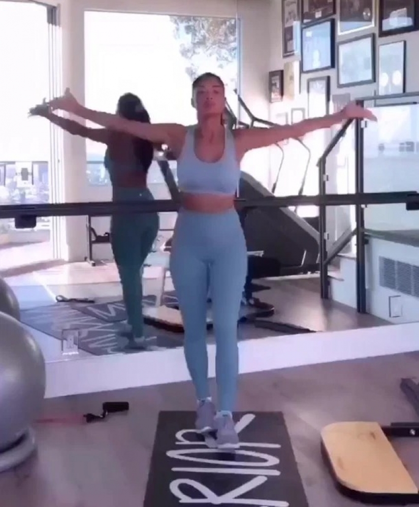 On the couch do not be lazy — charging become! Home workouts along with famous beauties