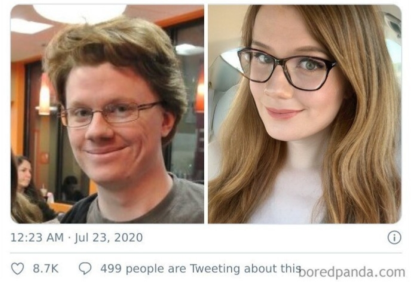 On Twitter, we decided to see how a person changes in five years On Twitter, we decided to see how a person changes in five years