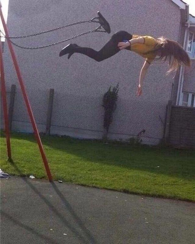 One second before…