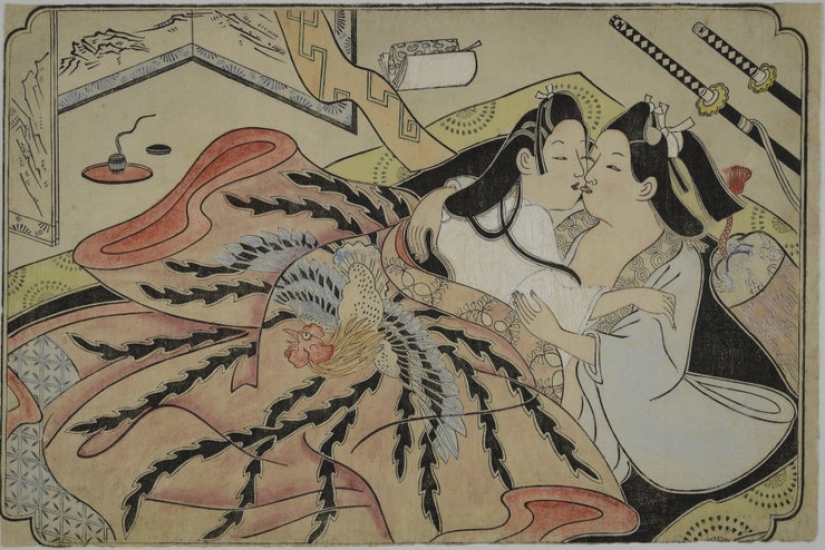 Only without kissing: the culture of sex among the Japanese before the XX century