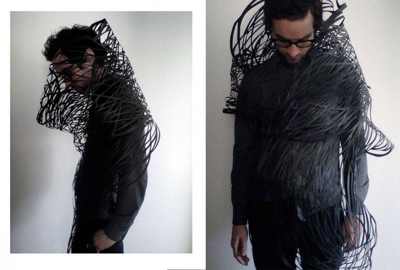 Openwork paper sculptures by Christina Kim