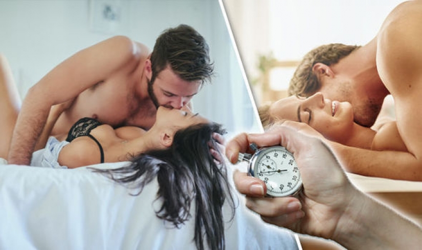 Orgasm in a matter of minutes: three couples made love for a while
