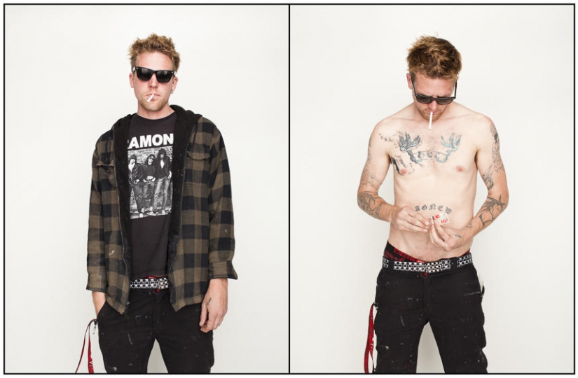 Painted Canadians: what's under the clothes?