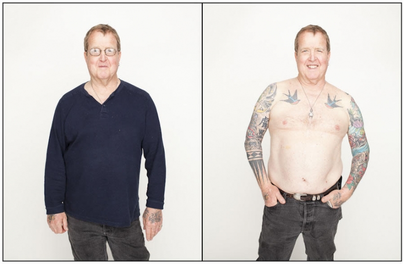 Painted Canadians: what's under the clothes?