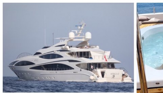 Paradise on the waves: aboard Cristiano Ronaldo's luxury yacht, worth millions