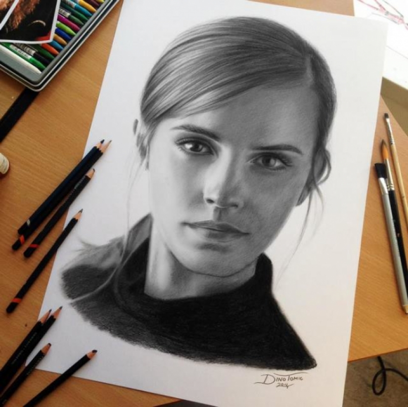 Pencil drawings by Dino Tomic Pencil drawings by Dino Tomic