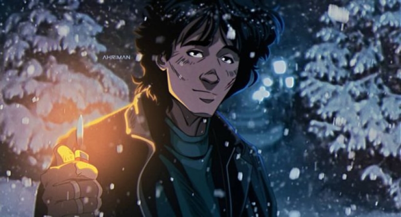 Personalidades famosas a través de los ojos del artista Dmitry Grozov