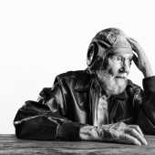 Photos of 100-year-old people