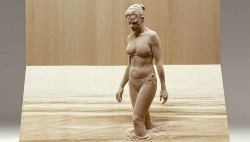 Pinocho nunca soñó con: esculturas de madera increíblemente realistas de personas Pinocho nunca soñó con: esculturas de madera increíblemente realistas de personas