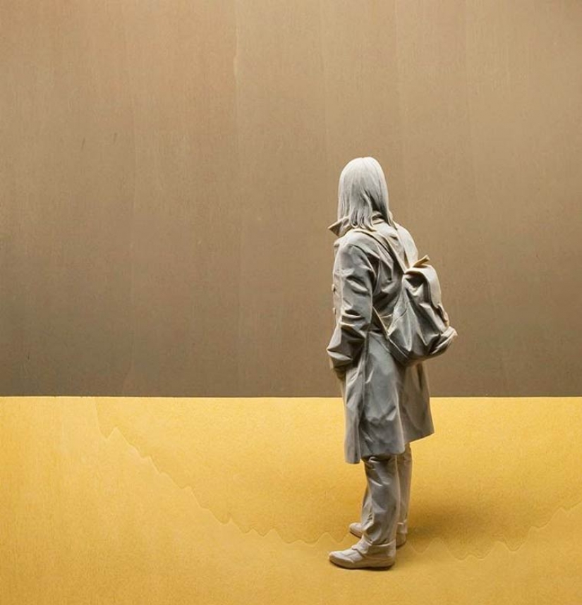 Pinocho nunca soñó con: esculturas de madera increíblemente realistas de personas Pinocho nunca soñó con: esculturas de madera increíblemente realistas de personas