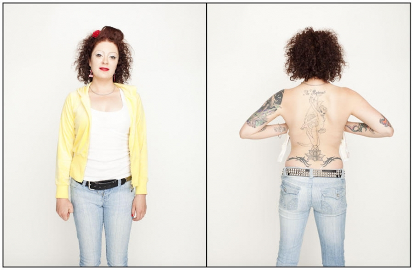 Pintado de los Canadienses: lo que está debajo de la ropa?