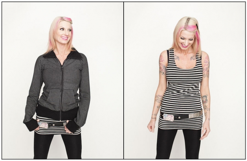 Pintado de los Canadienses: lo que está debajo de la ropa?