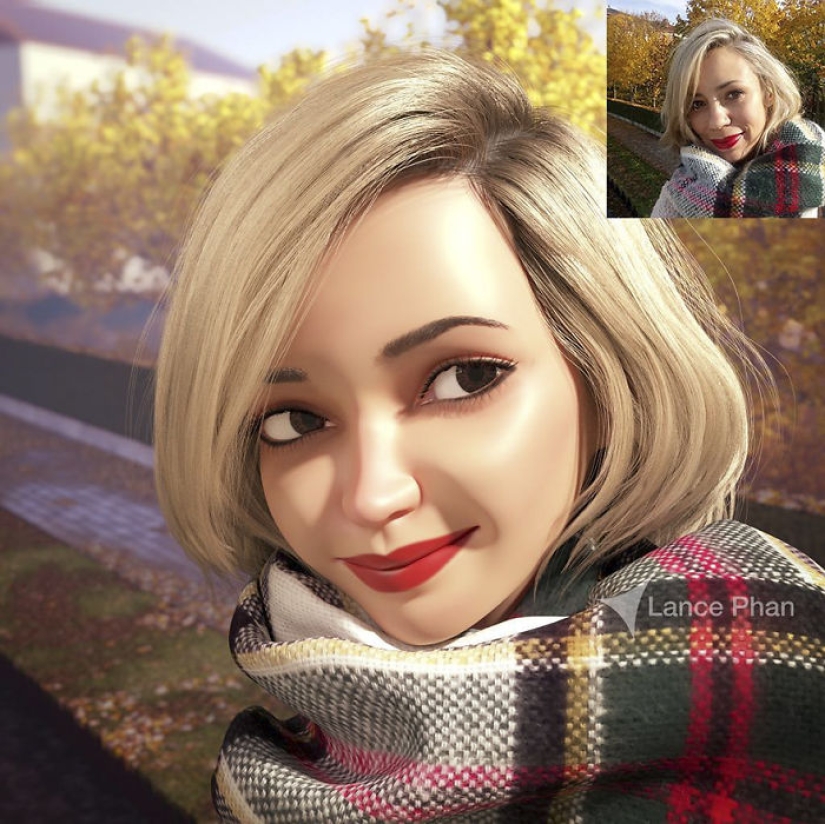 Pixar for Everyone: Artist makes Stunning 3D Portraits from Random Avatars Pixar for Everyone: Artist makes Stunning 3D Portraits from Random Avatars