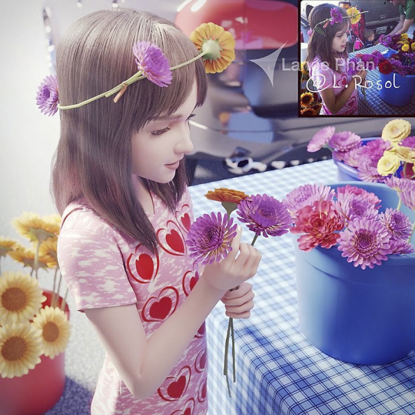 Pixar for Everyone: Artist makes Stunning 3D Portraits from Random Avatars Pixar for Everyone: Artist makes Stunning 3D Portraits from Random Avatars