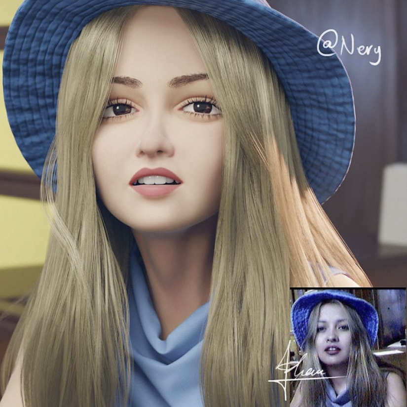 Pixar for Everyone: Artist makes Stunning 3D Portraits from Random Avatars Pixar for Everyone: Artist makes Stunning 3D Portraits from Random Avatars