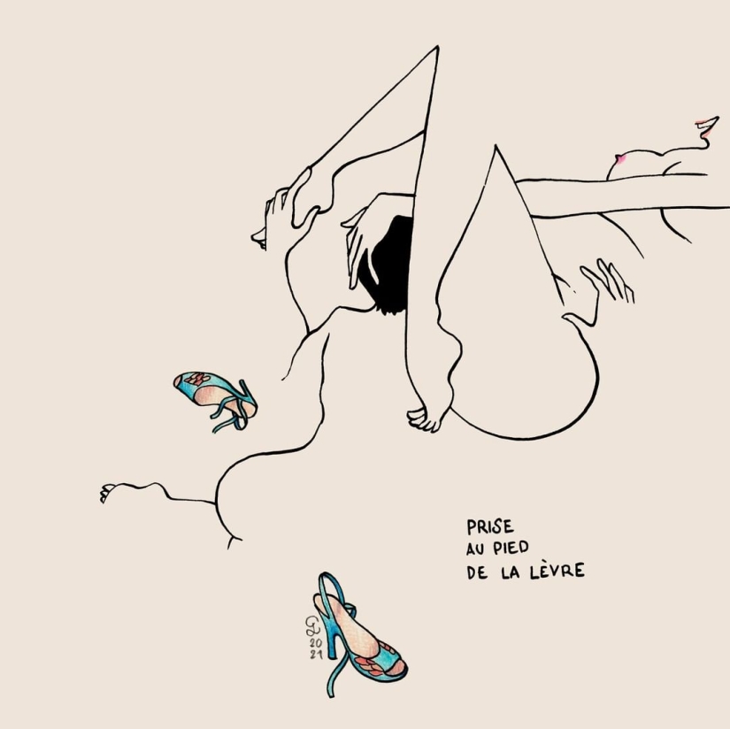 Playful illustrations by an anonymous artist ignite the imagination