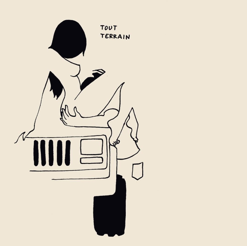 Playful illustrations by an anonymous artist ignite the imagination