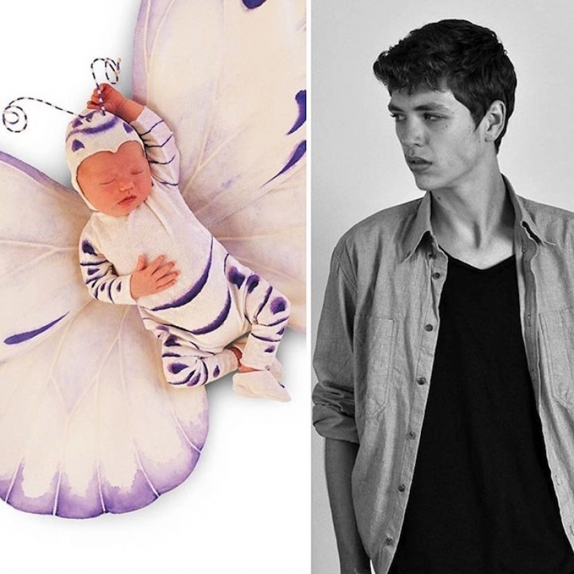 Pollitos y pájaros: Cómo se ven los bebés ahora de fotos famosas de los años 90 Pollitos y pájaros: Cómo se ven los bebés ahora de fotos famosas de los años 90