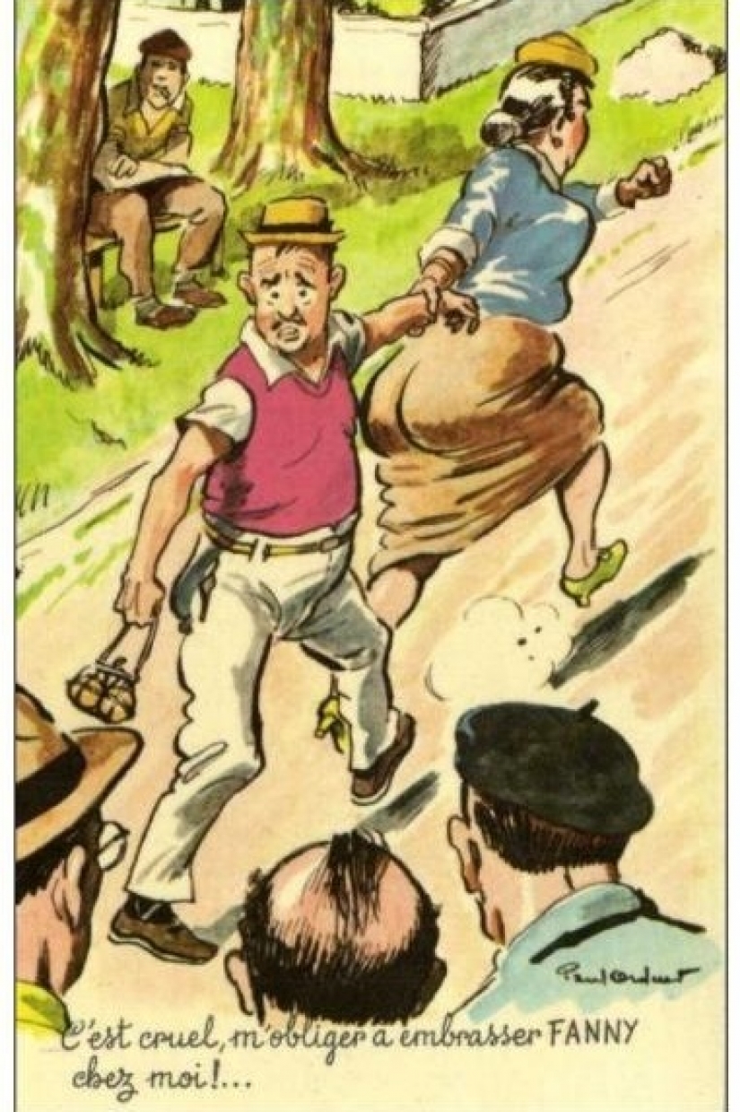 ¿Por qué los franceses besan a la camarera del pueblo en el quinto punto