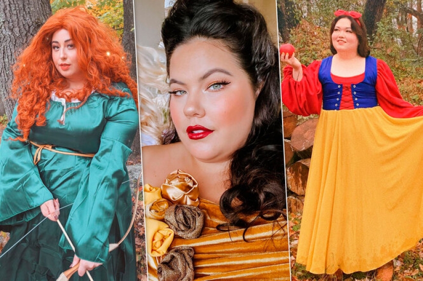 Princesas grandes: las niñas más tamaño se transforman en heroínas de Disney