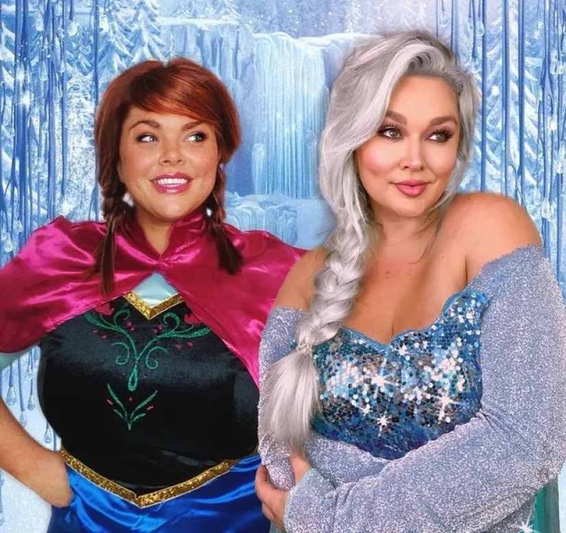 Princesas grandes: las niñas más tamaño se transforman en heroínas de Disney