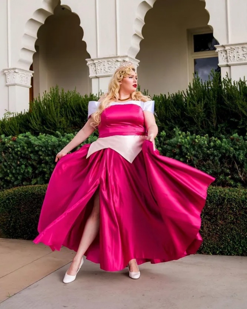 Princesas grandes: las niñas más tamaño se transforman en heroínas de Disney