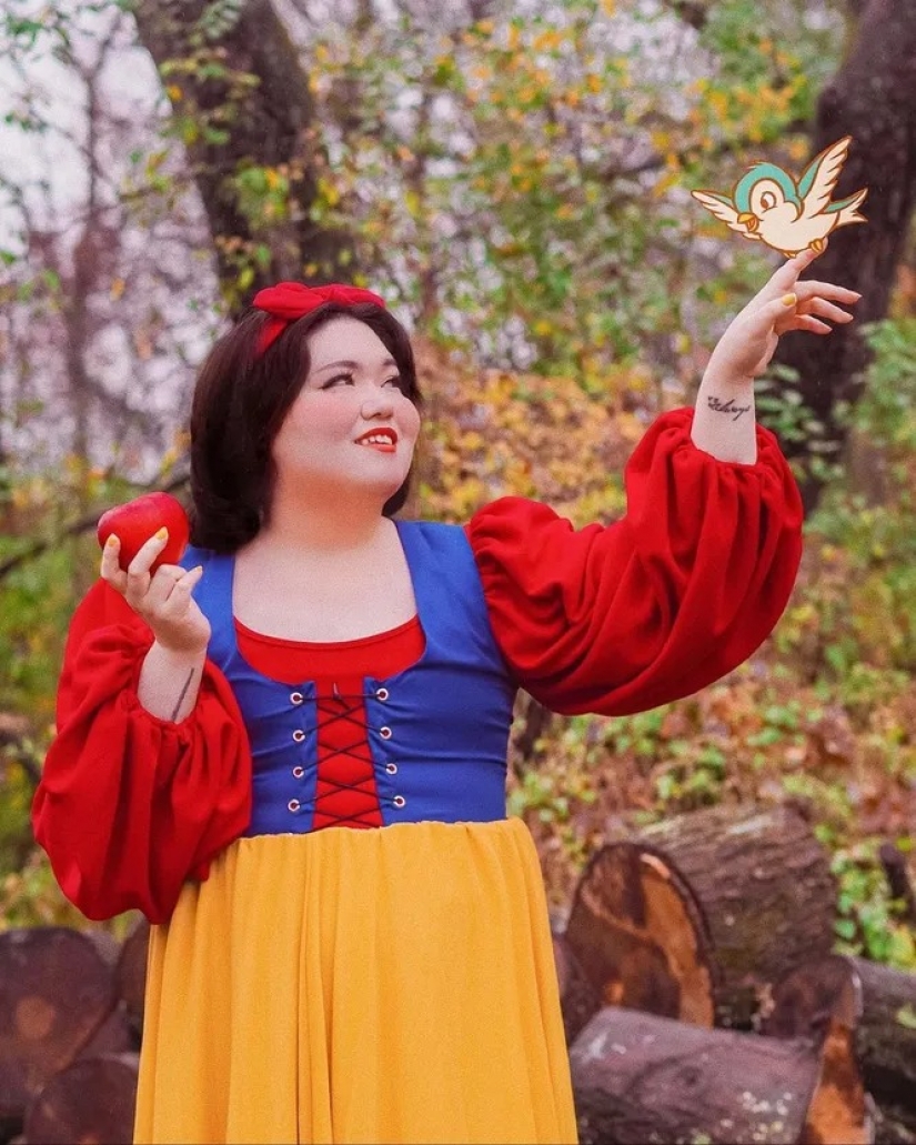 Princesas grandes: las niñas más tamaño se transforman en heroínas de Disney