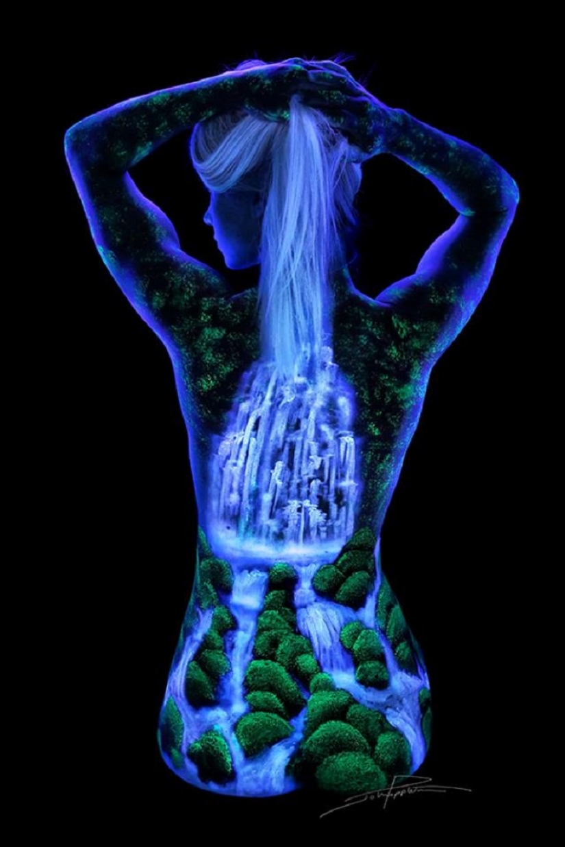 Psychedelic portraits by John Poppleton