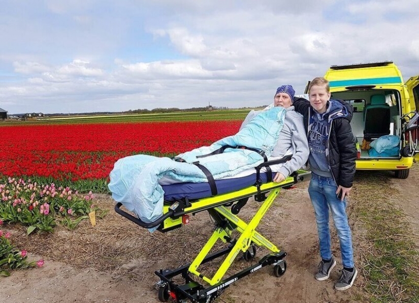 Reach out to heaven: a paramedic fulfills the last wishes of terminally ill people