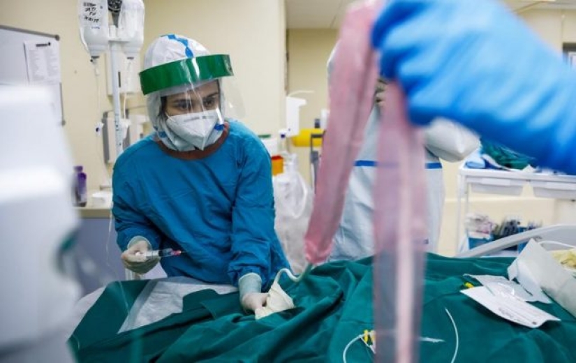 Récord de muertes por COVID-19 en un hospital de Moscú