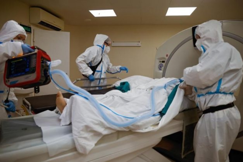 Récord de muertes por COVID-19 en un hospital de Moscú