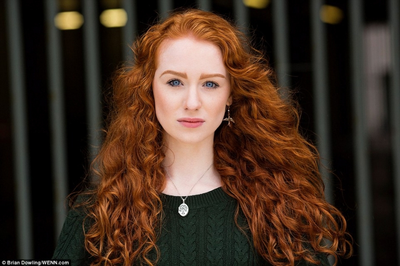 Redhead beauty: a photographer gathered in the project red-haired beauties from all over the world