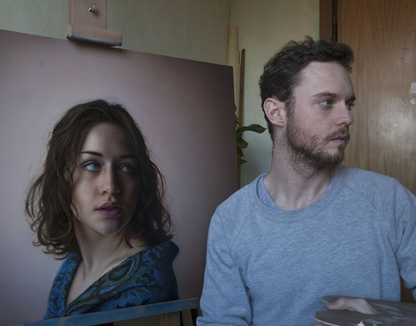 Retratos ultrarrealistas con una pizca de lo de otro mundo por el artista Marco Grassi