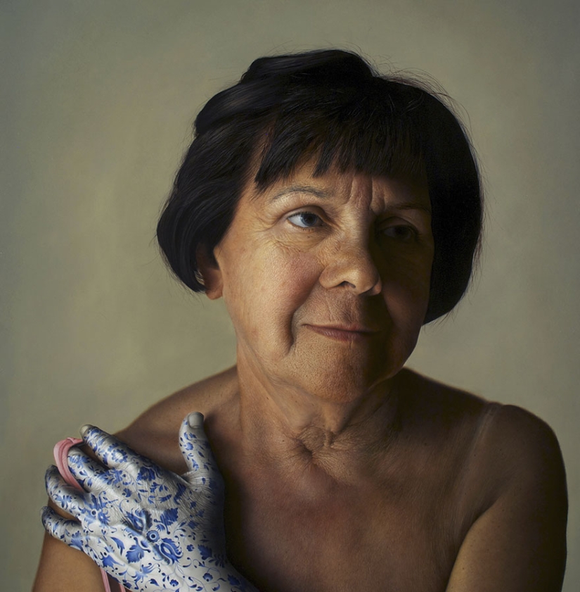 Retratos ultrarrealistas con una pizca de lo de otro mundo por el artista Marco Grassi